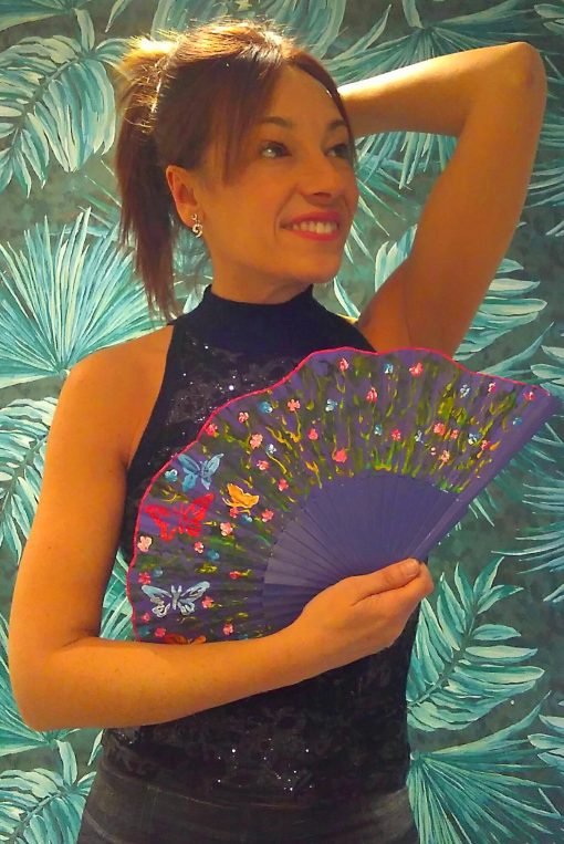 Abanicos exclusivos pintados a mano