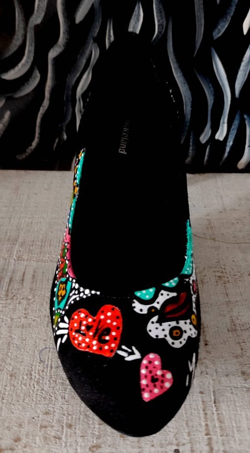 Venta de zapatos pintados a mano, personalizados.