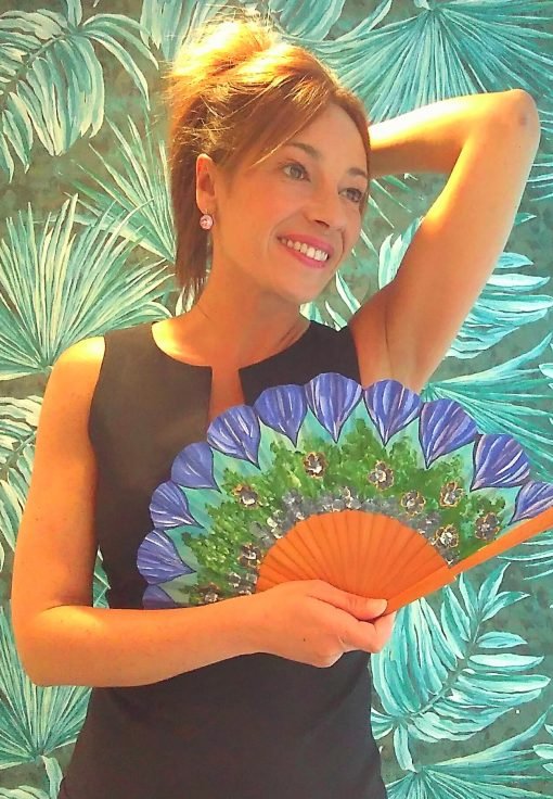 Tienda de abanicos pintados a mano