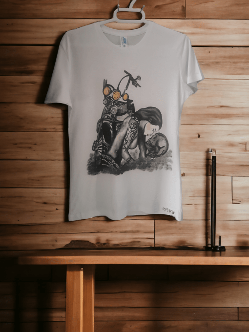 Camisetas pintadas mujer byMIRENE