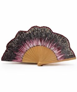 Grana abanico pintado a mano bymirene