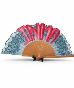 Inma abanico pintado a mano bymirene