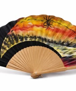 ISLA abanico pintado a mano bymirene