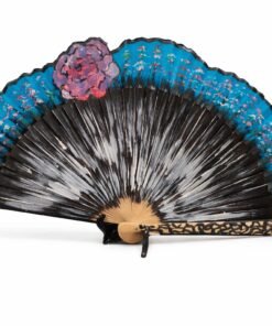 Clavel abanico pintado a mano bymirene