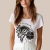 Camiseta pintada a mano No me detengo