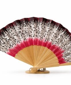 Tintineo abanico pintado a mano bymirene