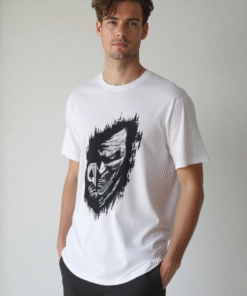 Wild Joker Camiseta pintada a mano byMIRENE